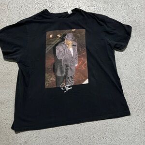 Black Biggie Smalls tee